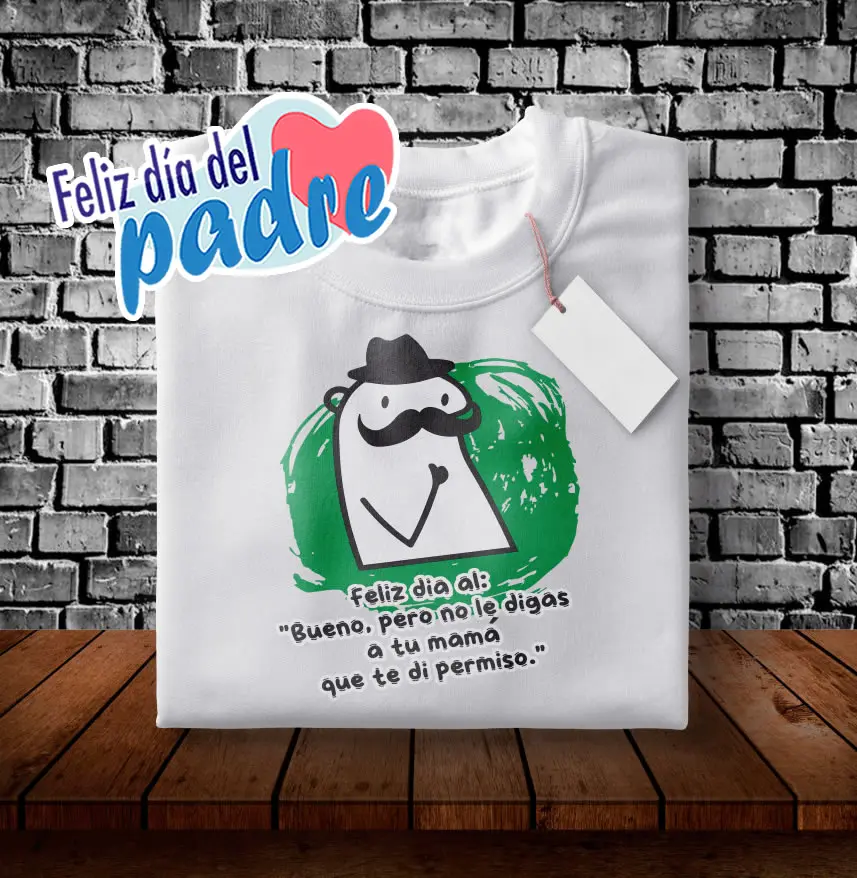 2 FLORKS DIA DEL PADRE PLAYERAS .webp