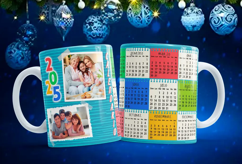 Taza calendario