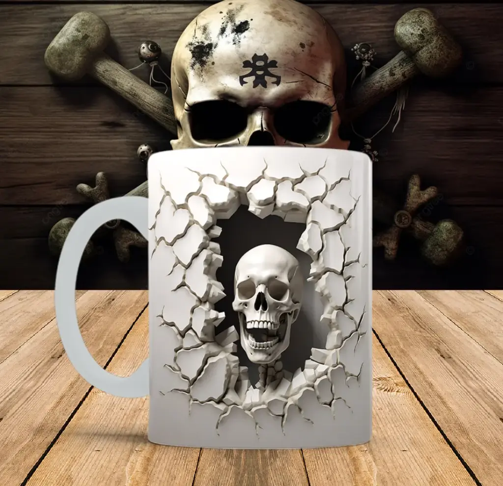 Taza calabera