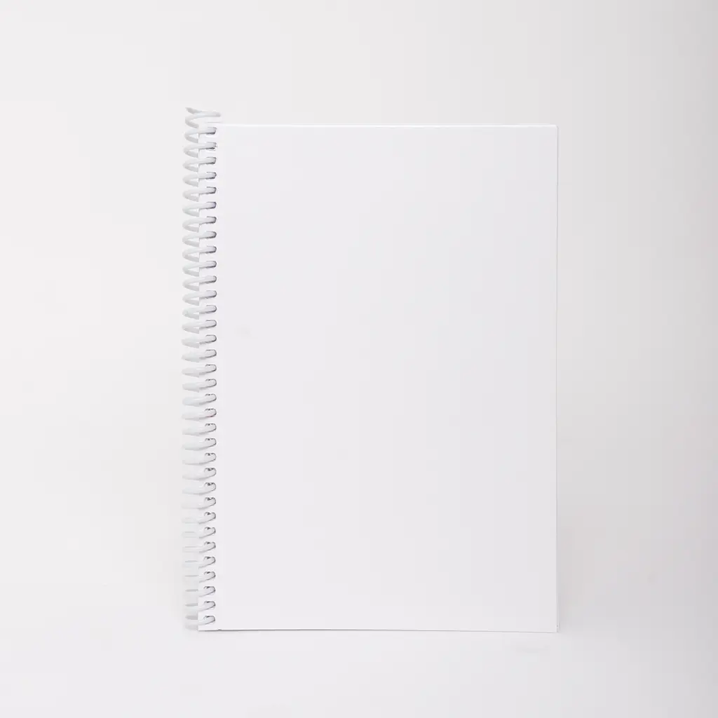 Cuaderno con diseño personalizado.