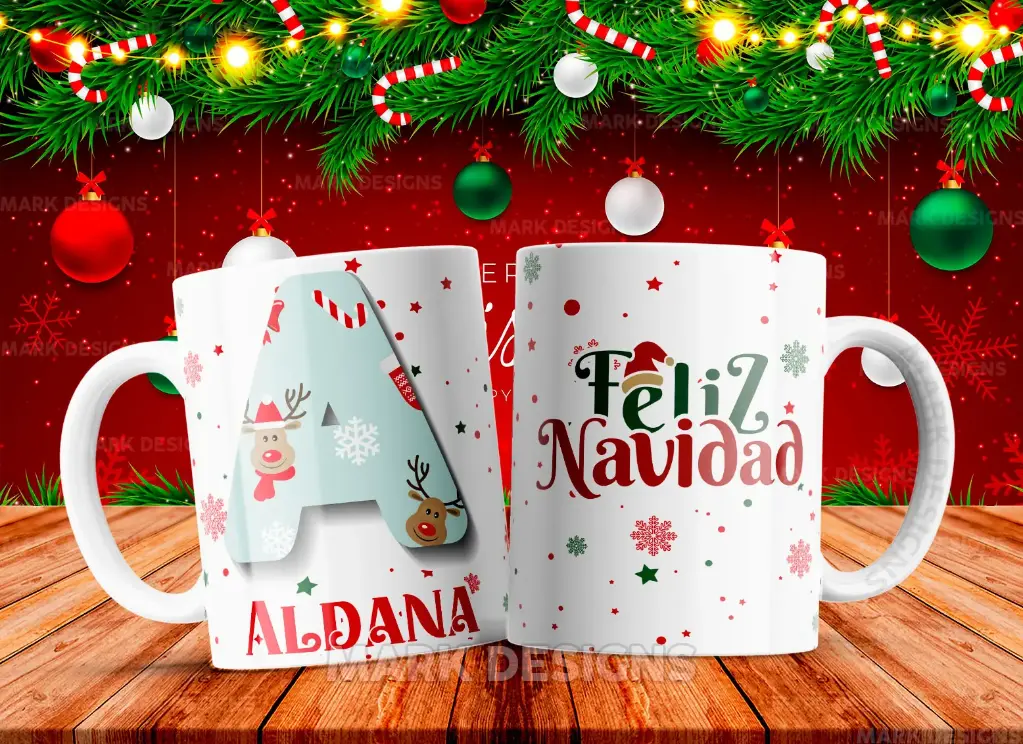 Taza navidad