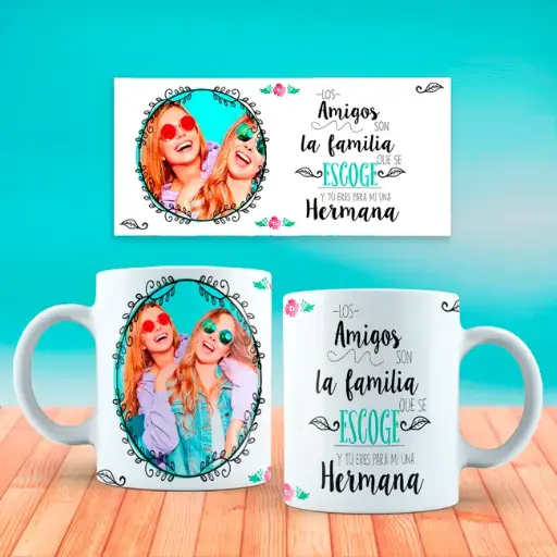 Taza amigas